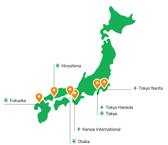 Meet&Greet availability map